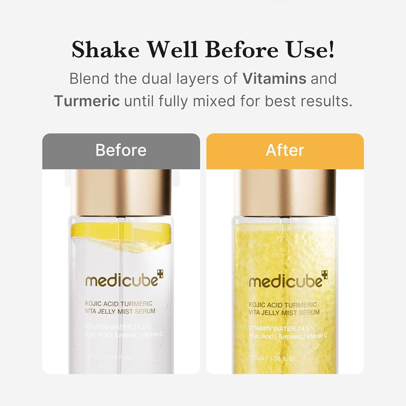 medicube Kojic Acid Turmeric Vita Jelly Mist Serum 100ml-4