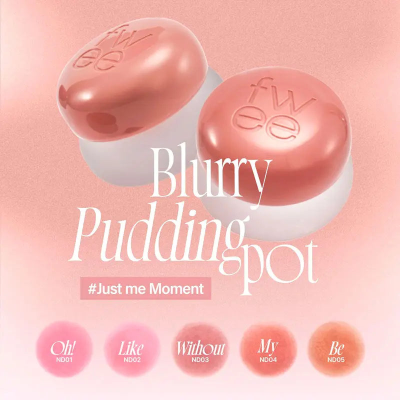 fwee Lip & Cheek Blurry Pudding Pot 5g-1