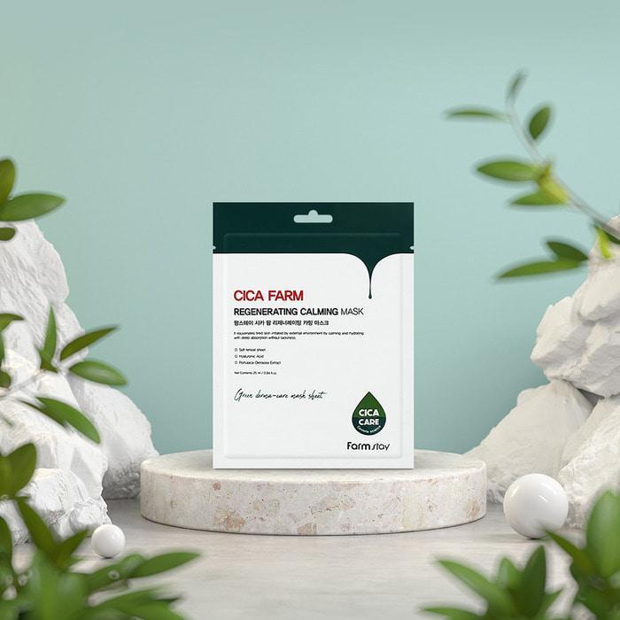 Farmstay Cica Farm Regenerating Calming Mask 25ml*10pcs