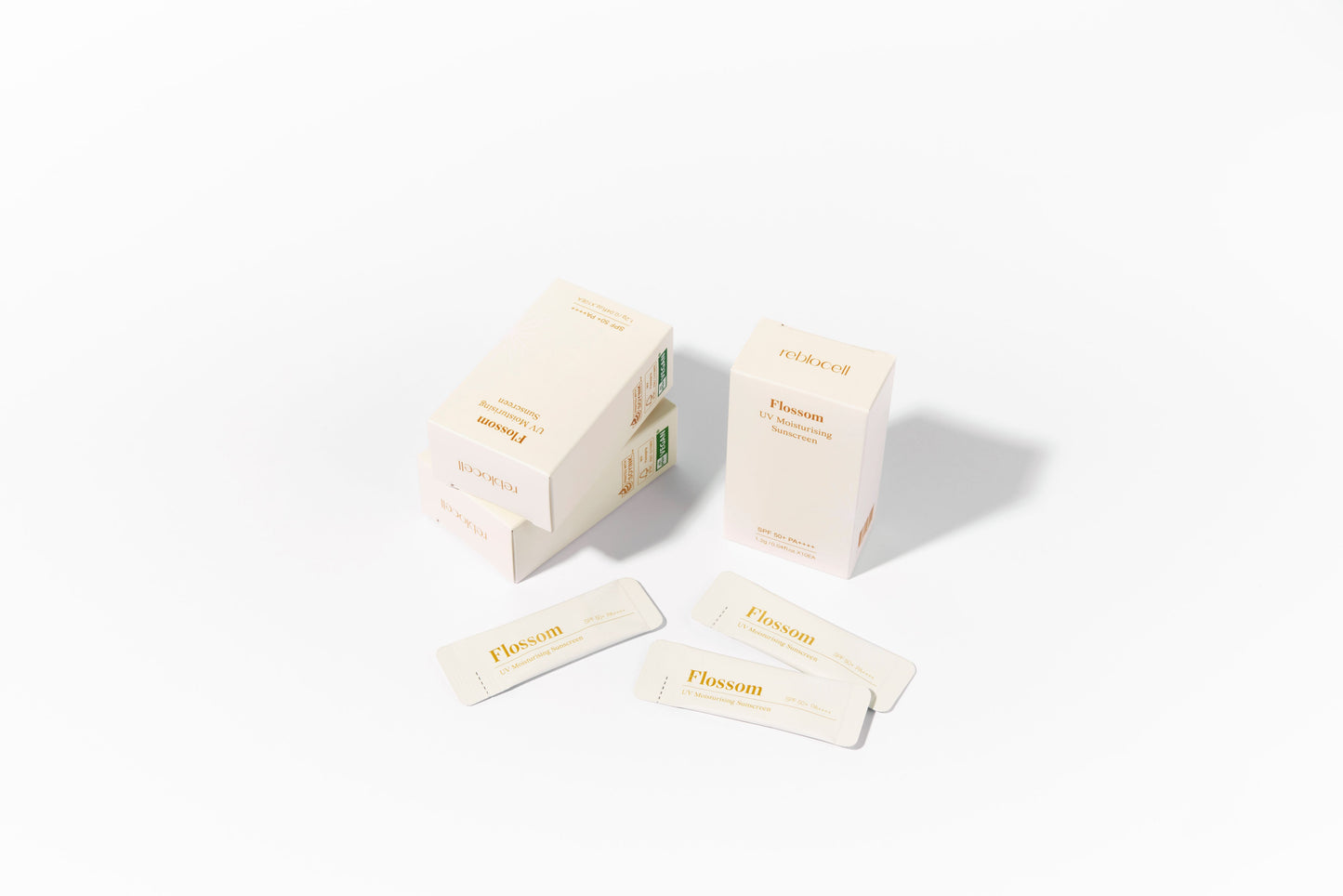 Reblocell Flossom UV Moisturising Sunscreen Pocket - 10ea / box