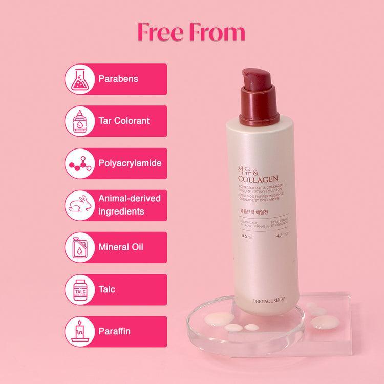 Thefaceshop POMEGRANATE AND COLLAGEN VOLUME LIFTING EMULSION 140ml