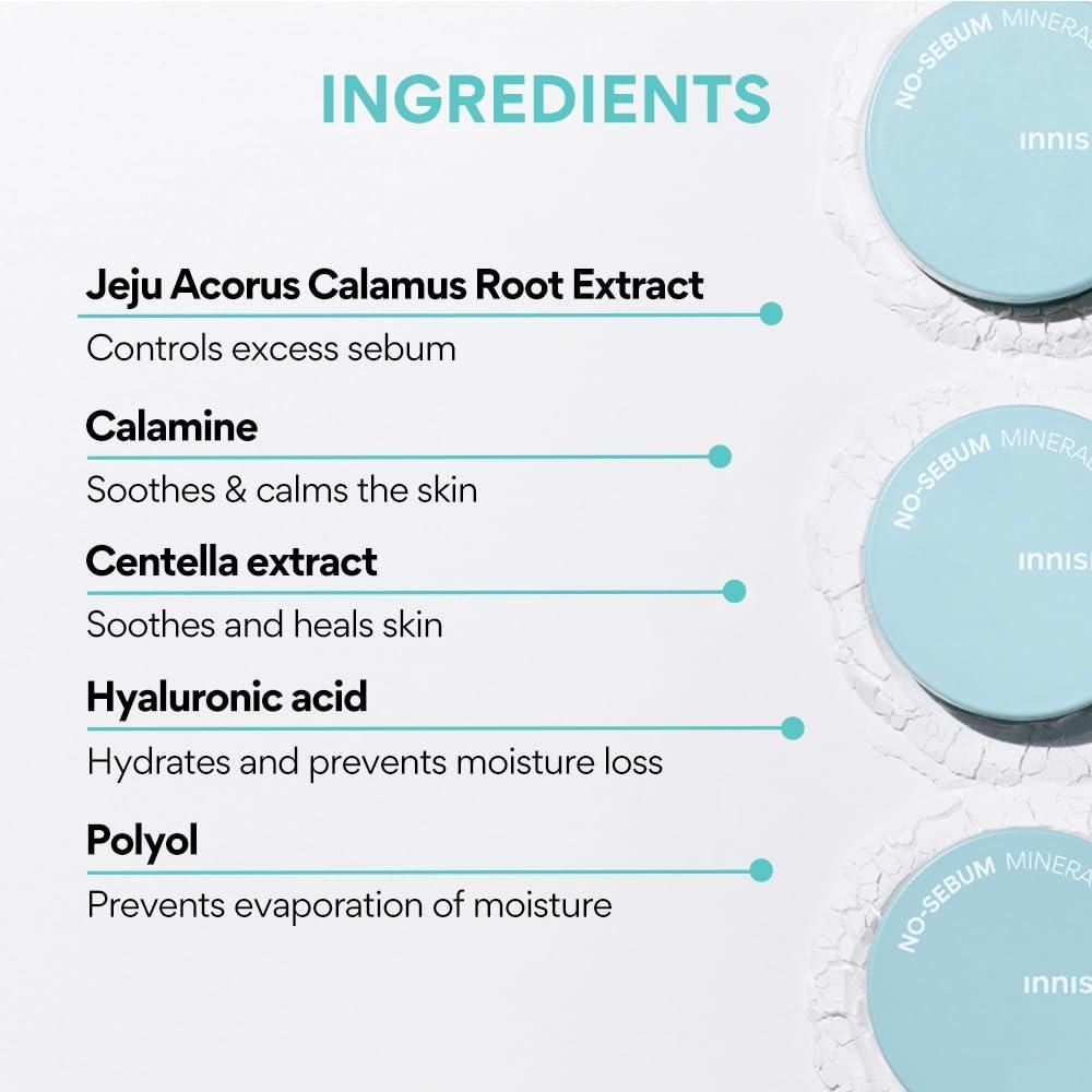 Innisfree No-Sebum Mineral Powder 5g