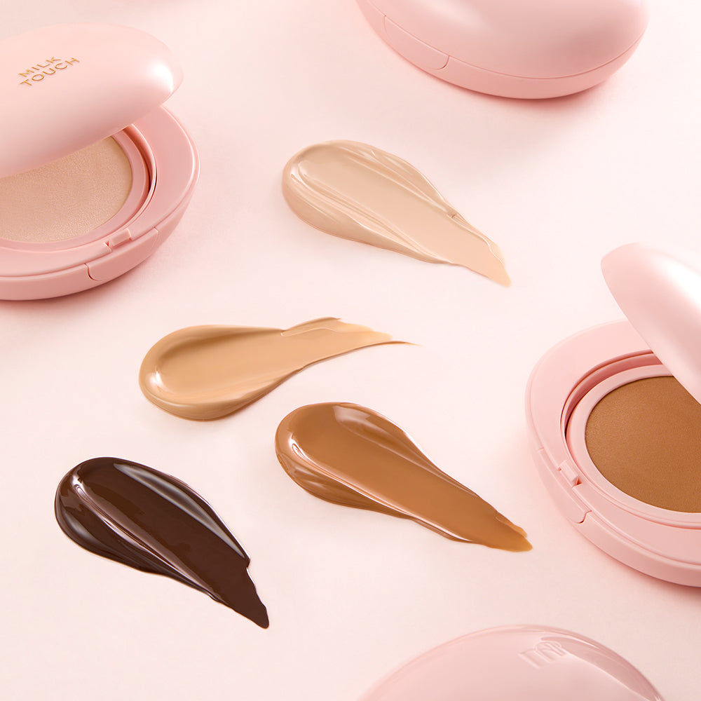 milktouch All-day Skin Fit Milky Glow Cushion 15g #19C Rosy Ivory