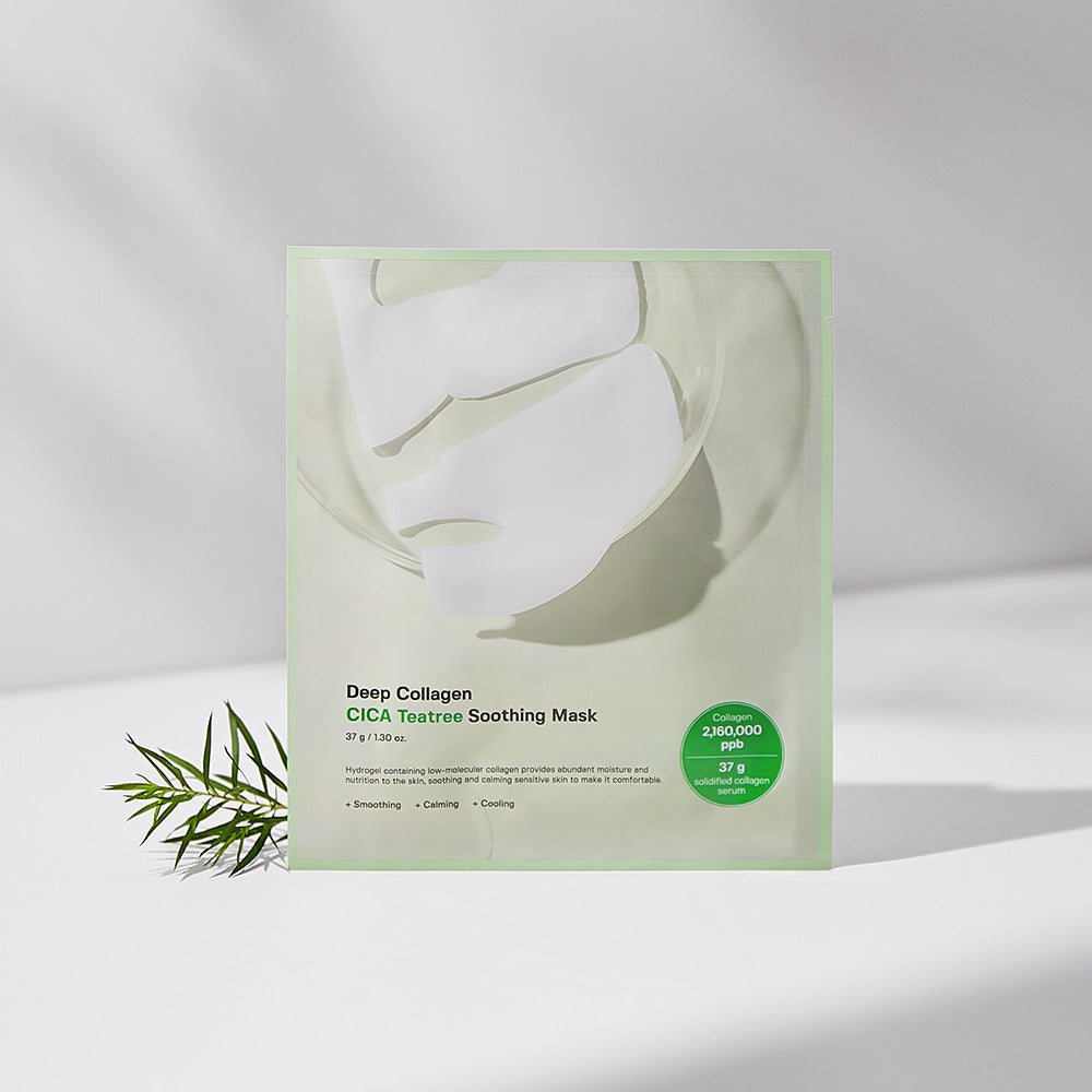 SUNGBOON EDITOR Deep Collagen Cica Teatree Soothing Mask 37g*4ea