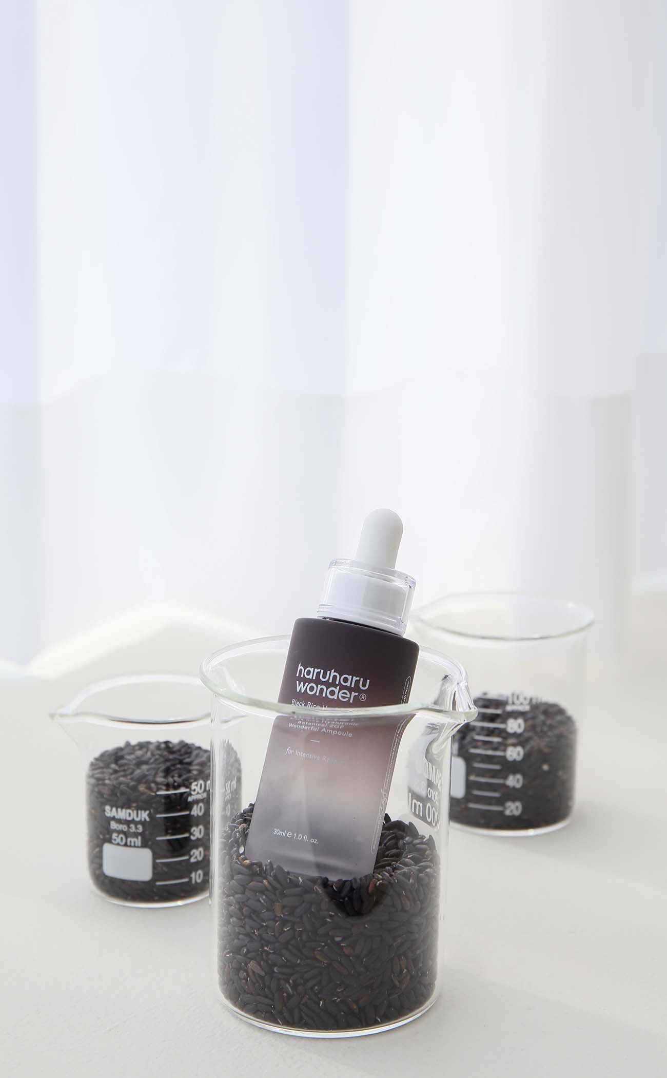 haruharuwonder Black Rice Hyaluronic Botanical 2GF Wonderful Ampuole 30ml