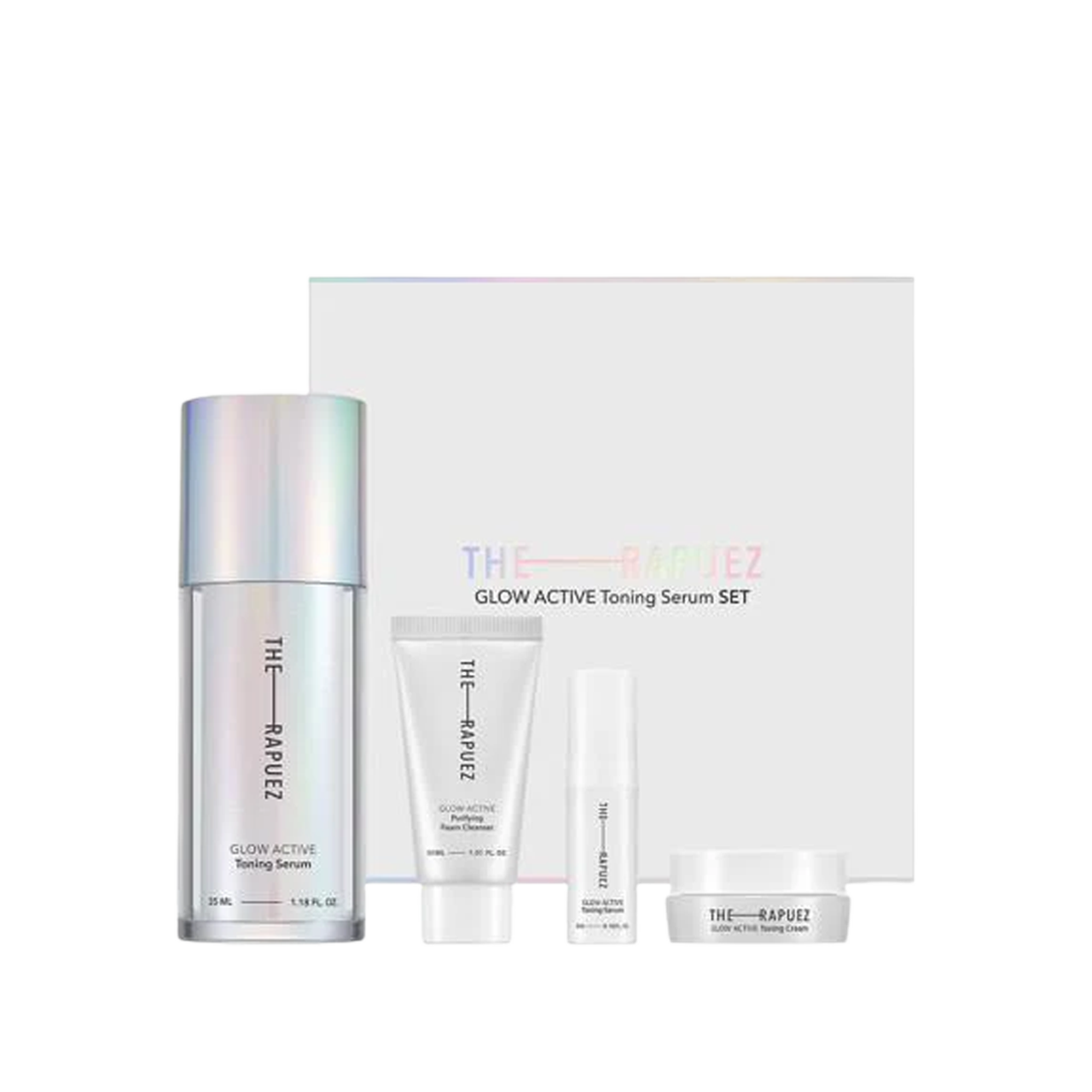 The Rapuez Glow Active Toning Serum Set
