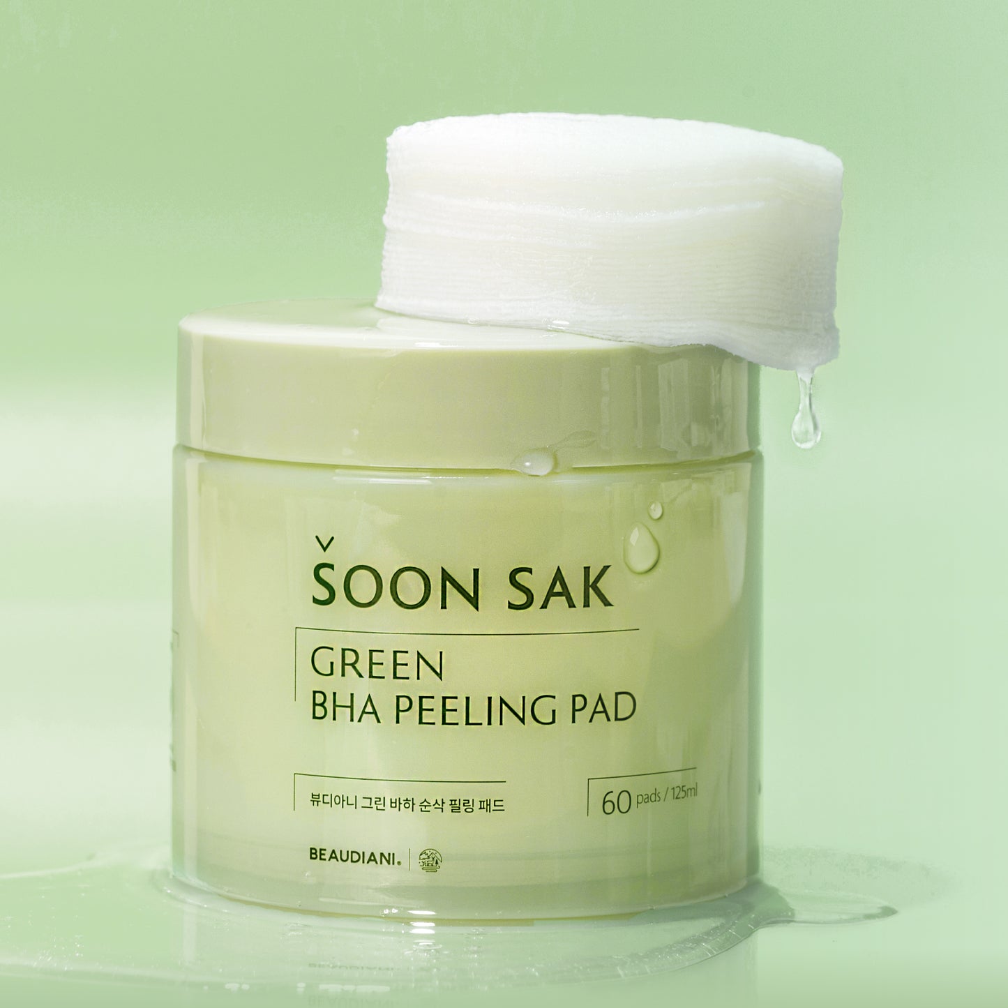 Beaudiani Green BHA Soon Sak Peeling Pad 60ea