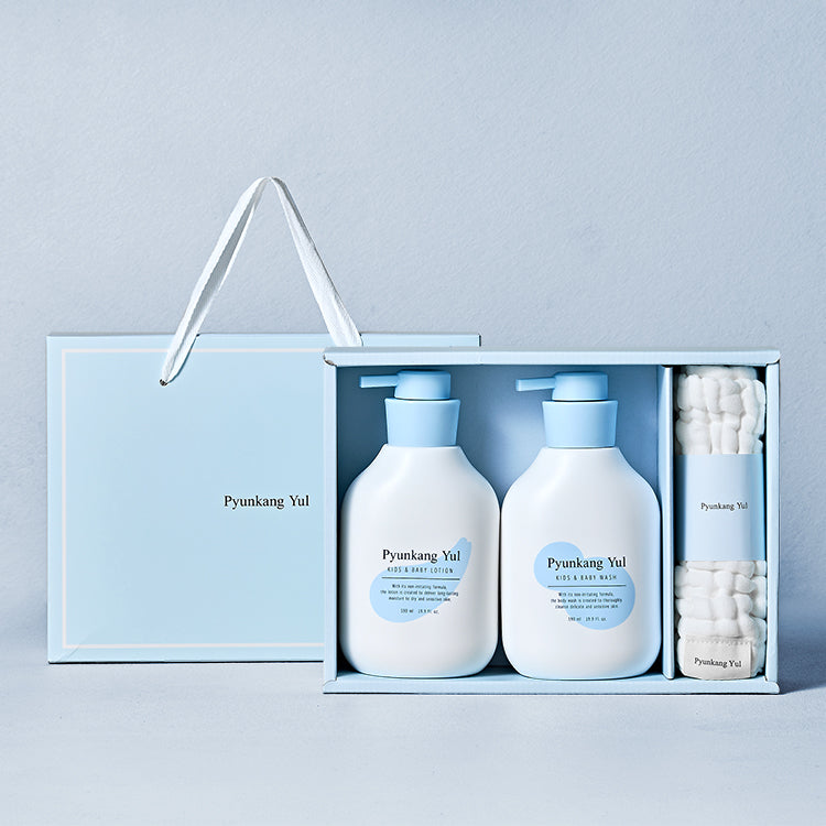 PyunkangYul Kids & Baby Line Gift Set 590ml*2+guaze