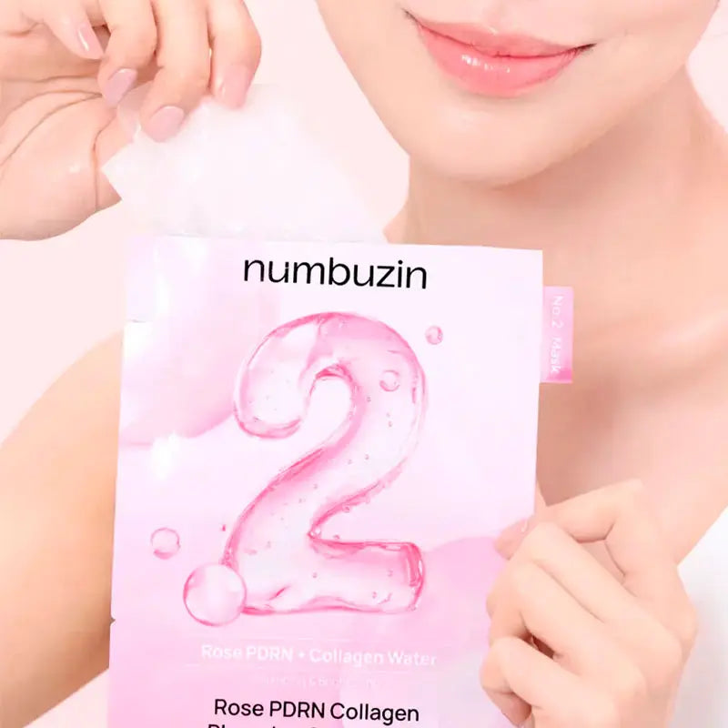 numbuzin No.2 Rose PDRN Collagen Plumping Sheet Mask 33ml-3