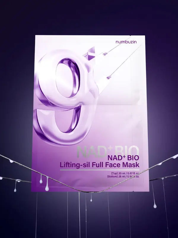 numbuzin No.9 NAD Bio Lifting Full Cover Facial Mask 48ml - 1 BOX / 4 PCS (+GWP)-2