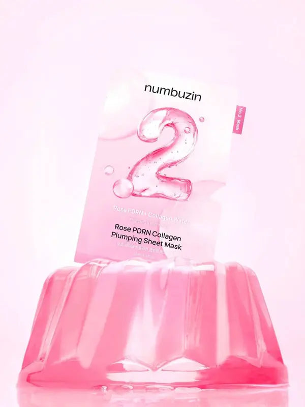 numbuzin No.2 Rose PDRN Collagen Plumping Sheet Mask 33ml-0