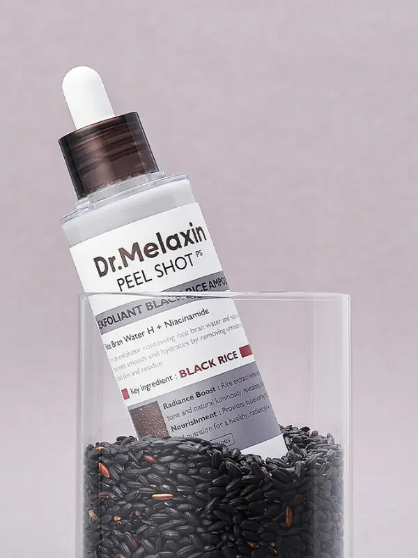 Dr.Melaxin Peel Shot Exfoliating Black Rice Ampoule 80ml-3