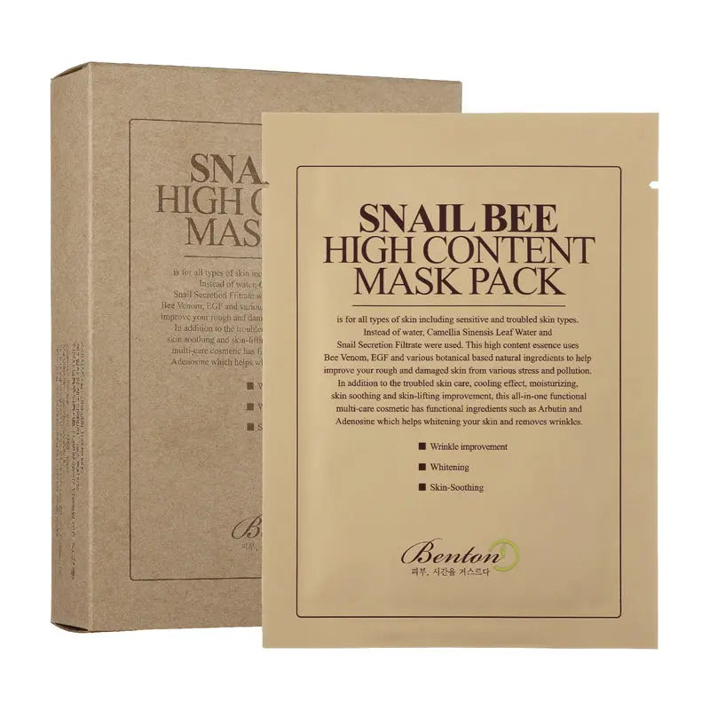 Benton Snail Bee High Content Mask Pack 20g-0