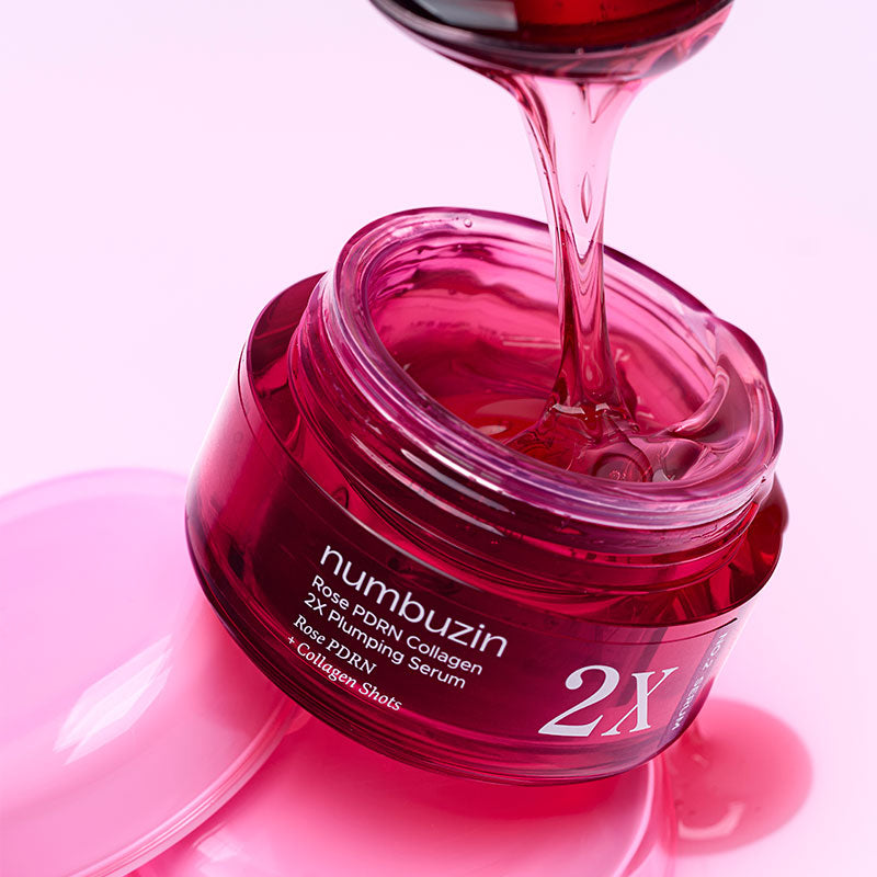 numbuzin No.2 Rose PDRN Collagen 2X Plumping Serum 30ml-4