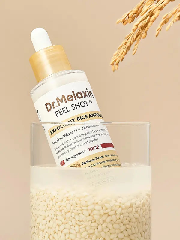Dr.Melaxin Peel Shot Exfoliating White Rice Ampoule 80ml-3
