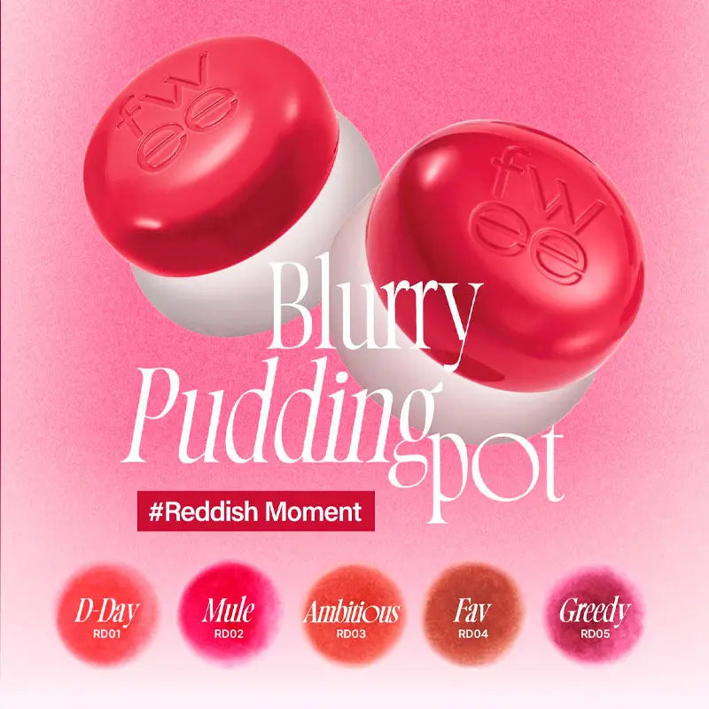 fwee Lip & Cheek Blurry Pudding Pot 5g-4