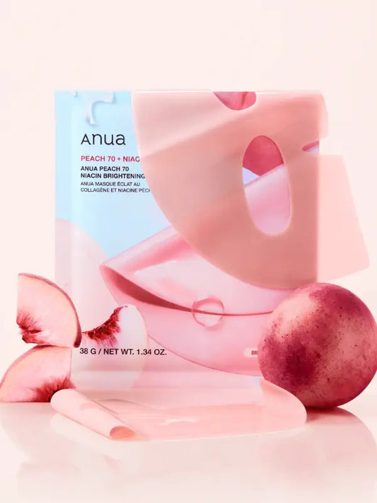 Anua Peach 70 Niacin Brightening Collagen Mask 38g-0