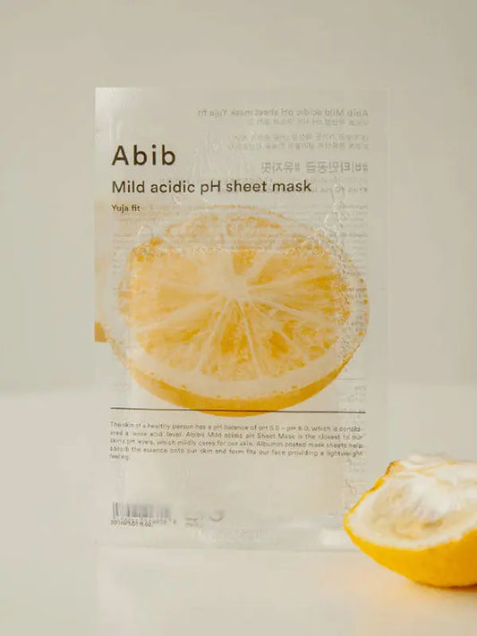 Abib Yuja Fit Mask | Yuja Fit pH Sheet Mask | K-Beauty Express