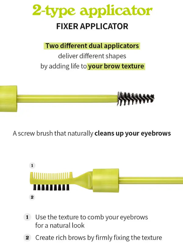 unleashia Shaper Pomade Eyebrow Fixer 8g - No.1 Clear-1