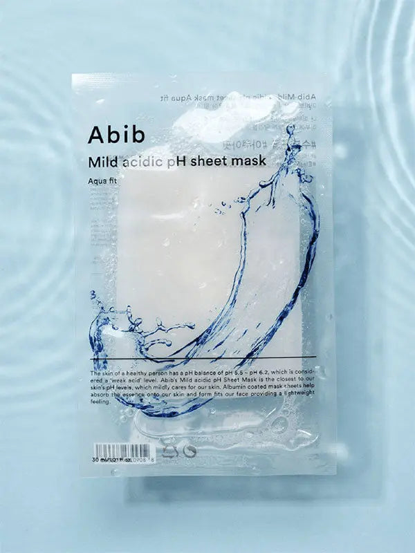 Abib Mild Sheet Mask | Acidic pH Sheet Mask | K-Beauty Express