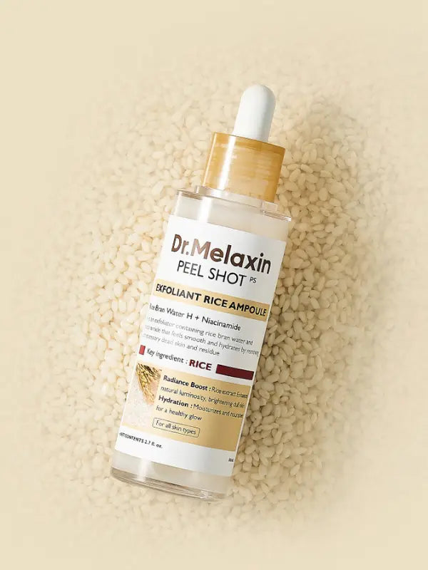 Dr.Melaxin Peel Shot Exfoliating White Rice Ampoule 80ml-4