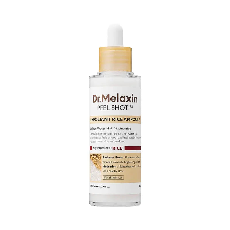 Dr.Melaxin Peel Shot Exfoliating White Rice Ampoule 80ml-1