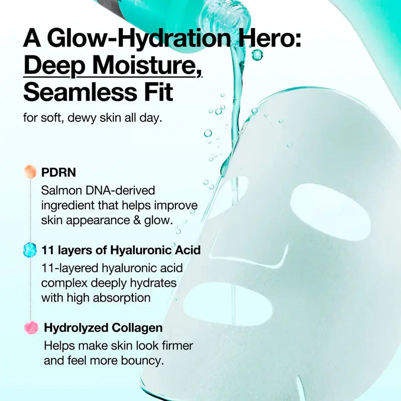Anua PDRN Hyaluronic Acid Capsule 100 Serum Mask 23ml-2