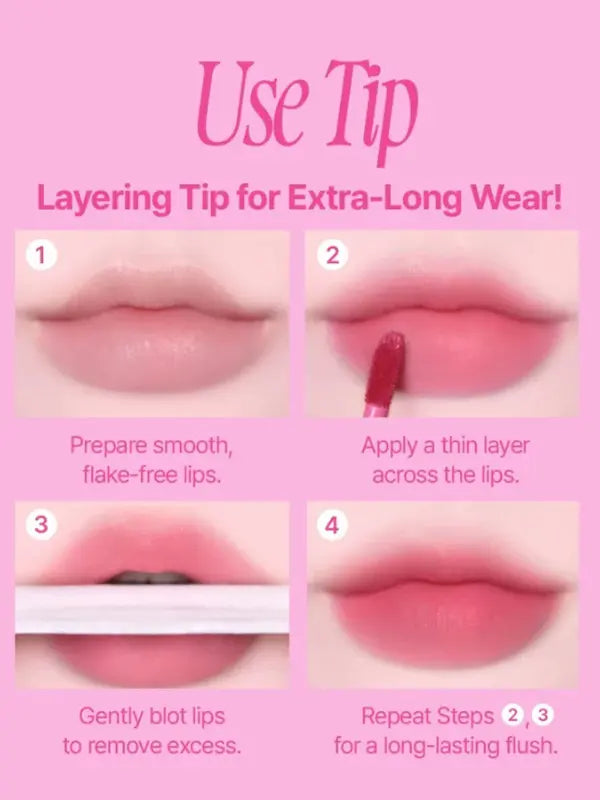 fwee Pink Obsession Stay-Fit Lip Tint 3.8g-1