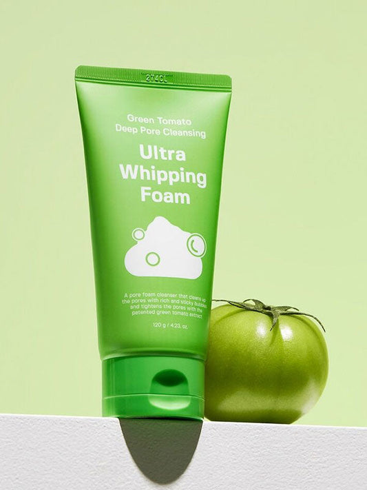 Sungboon Editor Green Tomato Deep Pore Cleansing Ultra Whipping Foam 120g-0