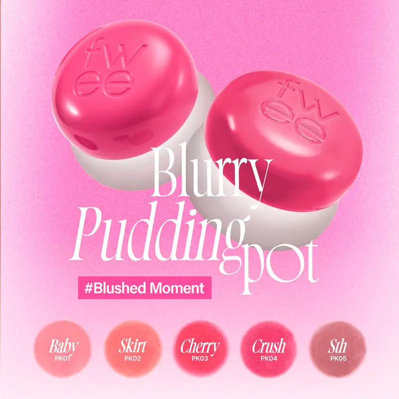 fwee Lip & Cheek Blurry Pudding Pot 5g-3