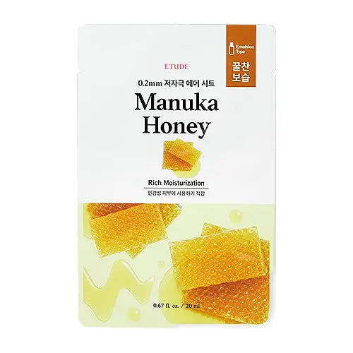 Etude House Therapy Air Mask - Manuk Honey 20ml-0