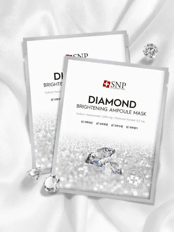 SNP Diamond Brightening Ampoule Mask 25ml-0