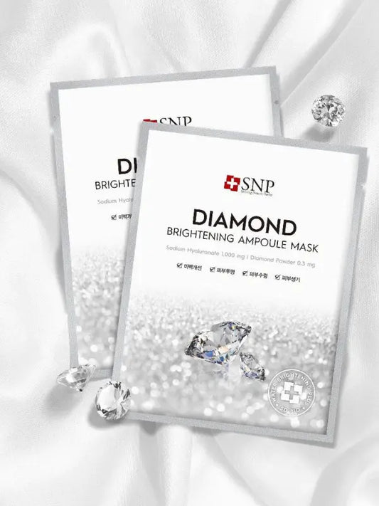 SNP Diamond Brightening Ampoule Mask 25ml-0