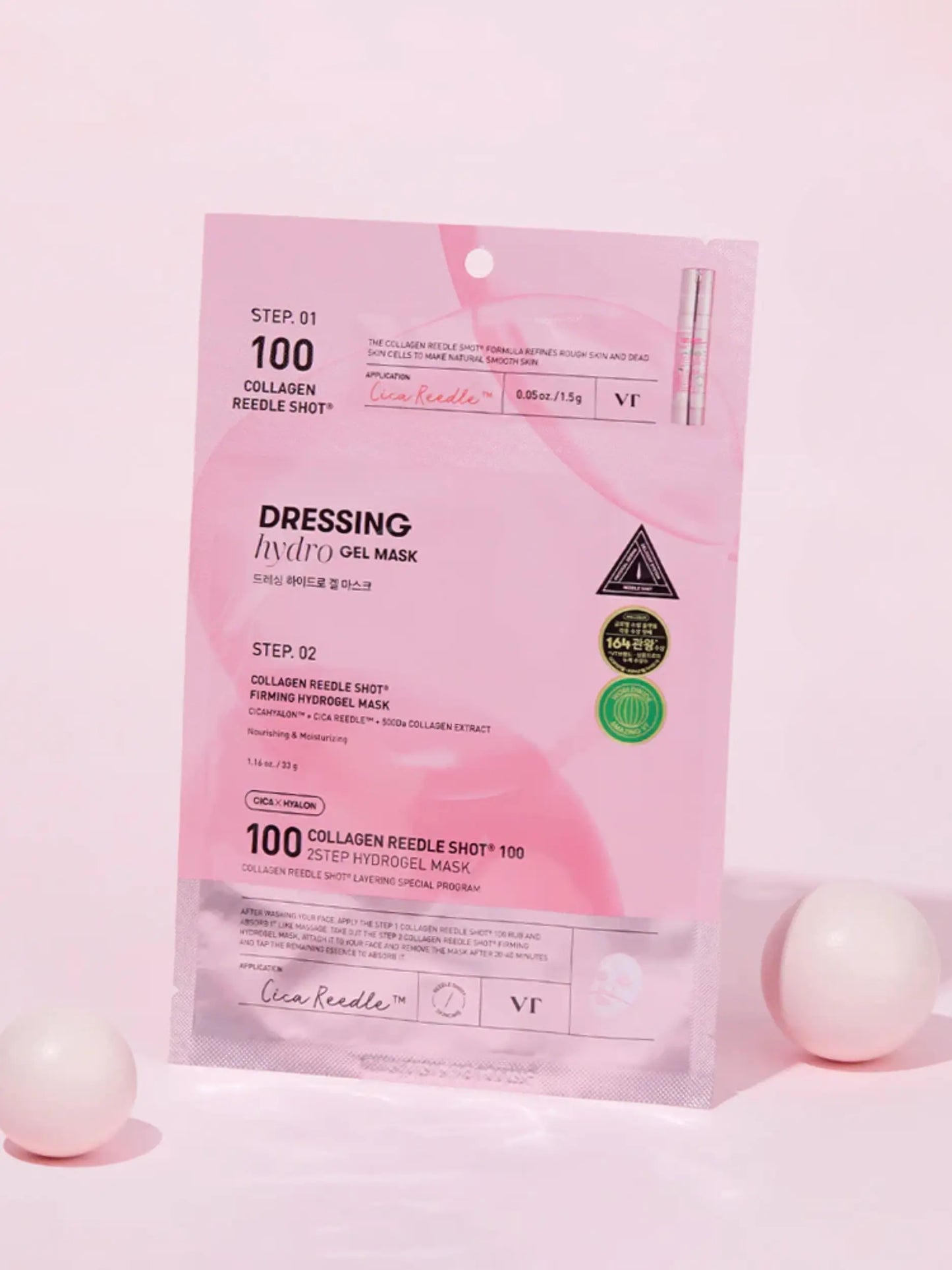 VT Collagen Reedle Shot 100 2-Step Hydrogel Mask 36g-0