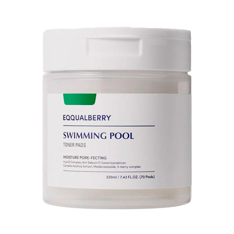 Eqqualberry Swimming Pool Toner Pads 220ml / 70 sheets-1
