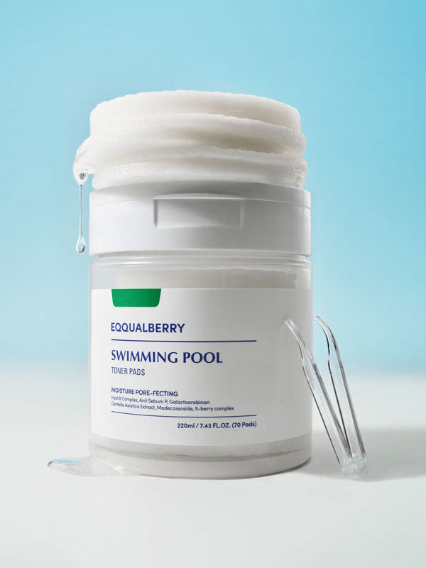 Eqqualberry Swimming Pool Toner Pads 220ml / 70 sheets-0