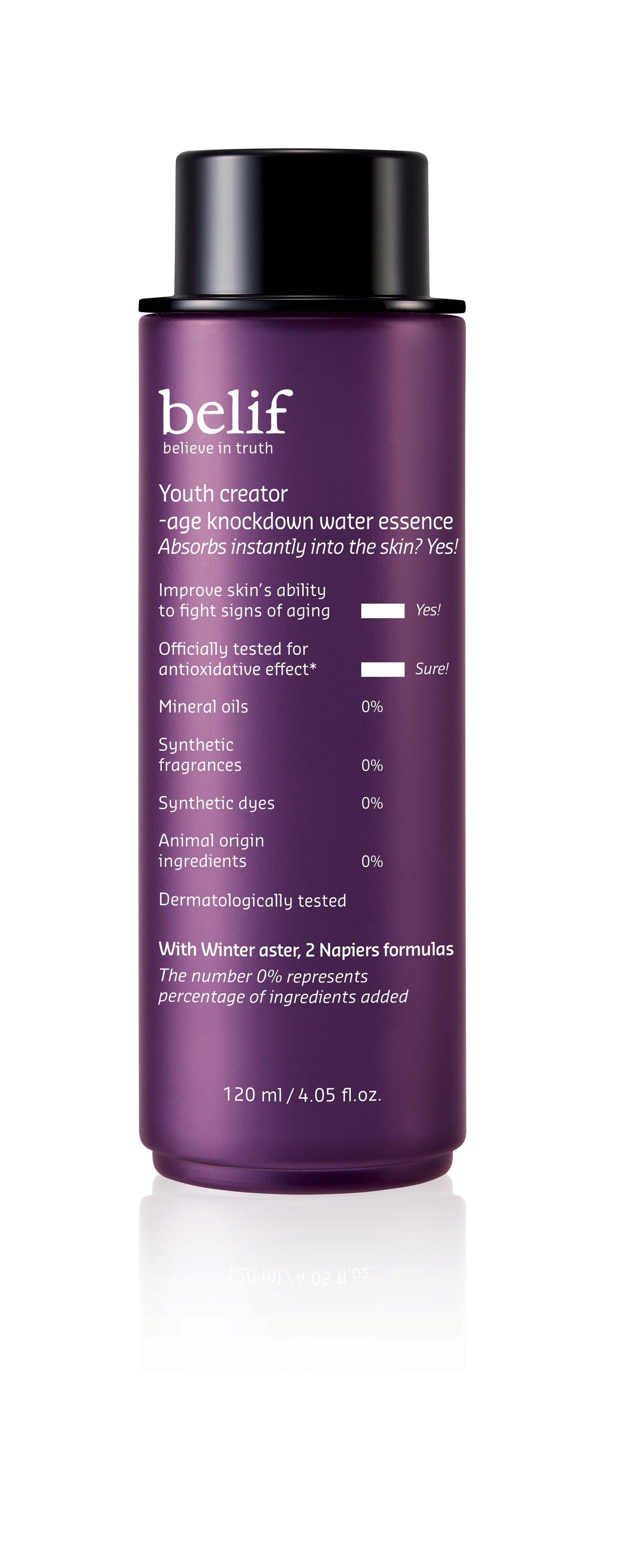 Belif Youth creator - age knockdown water essence 120 ml
