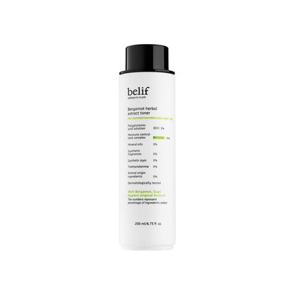 Belif Bergamot herbal extract toner 200 ml