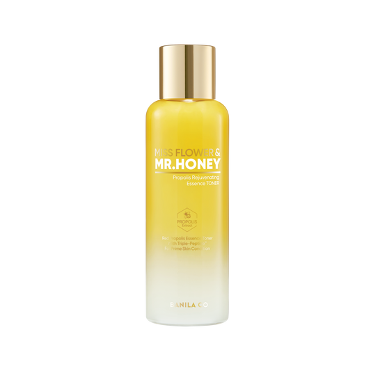 BanilaCo Miss Flower & Mr.Honey Propolis Rejuvenating Essence Toner 190ml
