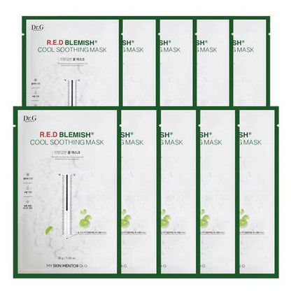Dr.G Red Blemish Cool Soothing Mask 10ea