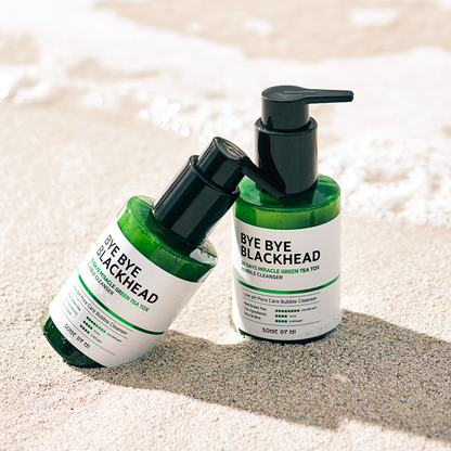 SomeByMi BYE BYE BLACKHEAD 30 DAYS MIRACLE GREEN TEA TOX BUBBLE CLEANSER 120g