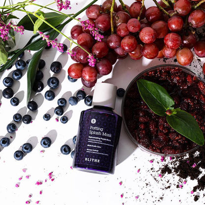 Blithe Patting Splash Mask Rejuvenating Purple Berry 150ml
