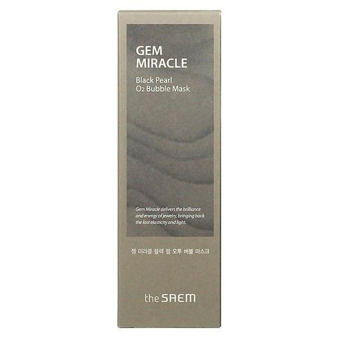 The Saem Gem Miracle Black Pearl 02 Bubble Mask 105g