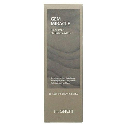 The Saem Gem Miracle Black Pearl 02 Bubble Mask 105g