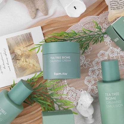 Farmstay Tea Tree Biome Calming Cream 80ml