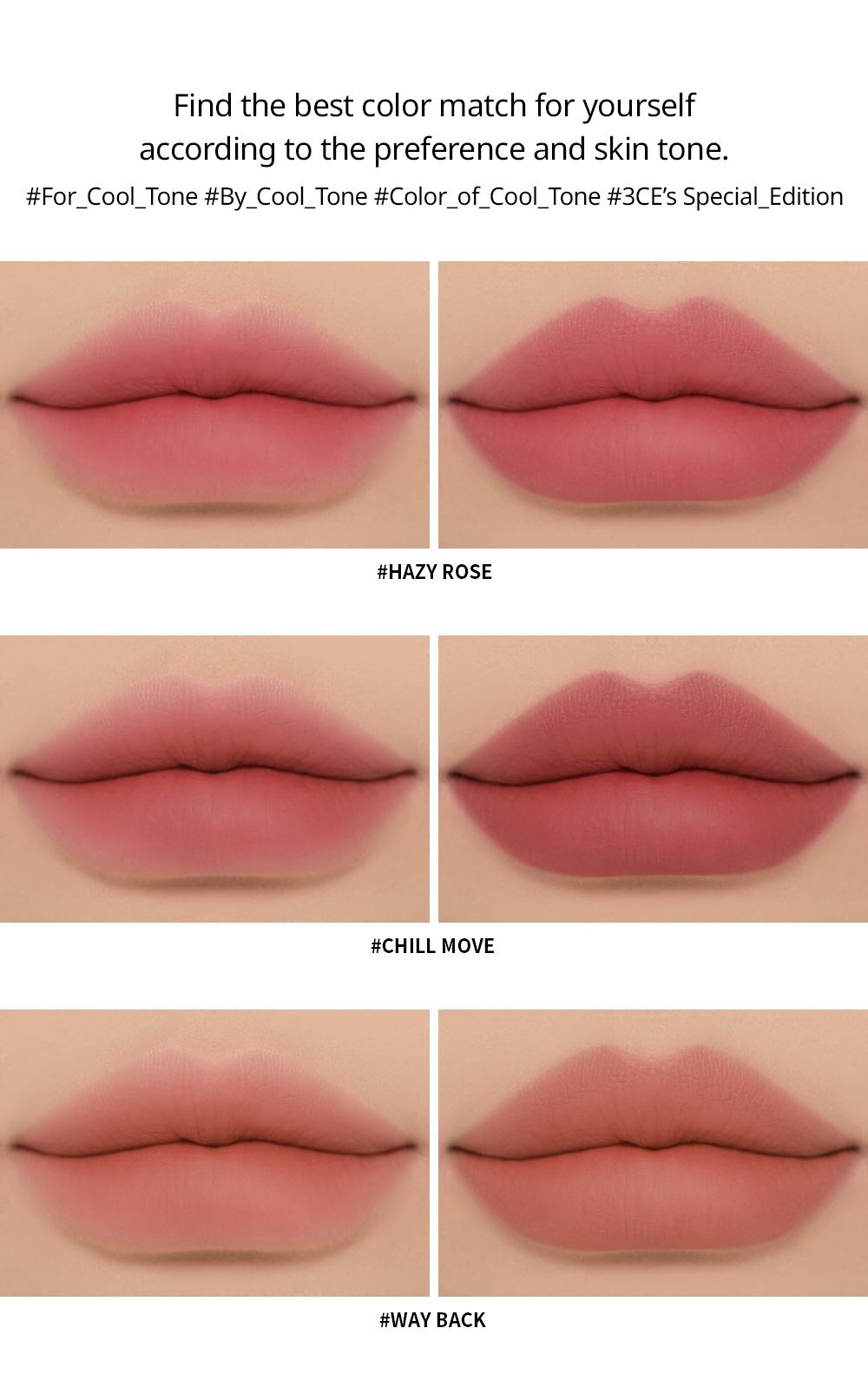 3CE SOFT MATTE LIPSTICK #WAY BACK