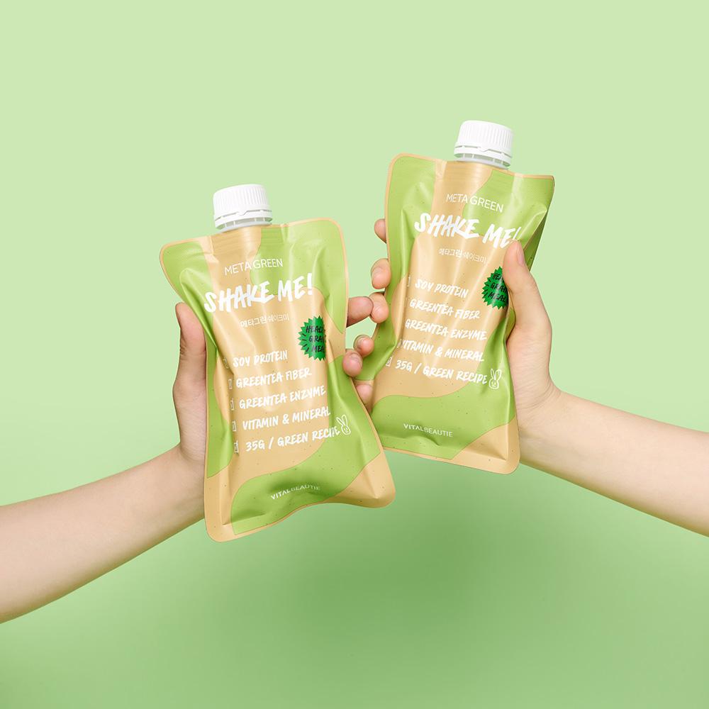 VitalBeautie VITAL BEAUTIE Meta Green Shake Me - 35g x 7ea