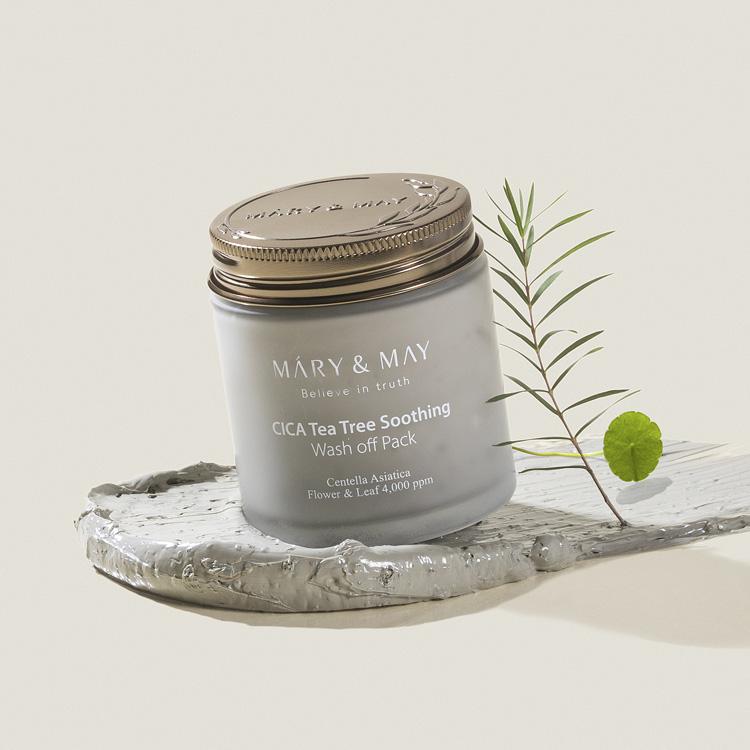 Mary&May CICA TeaTree Soothing Wash off Pack 125g