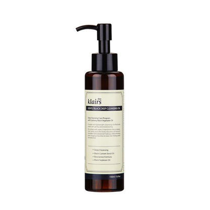 Dear Klairs Gentle Black Deep Cleansing Oil 150ml