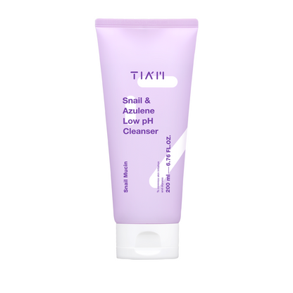 TIAM Snail & Azulene Low pH Cleanser - 200ml